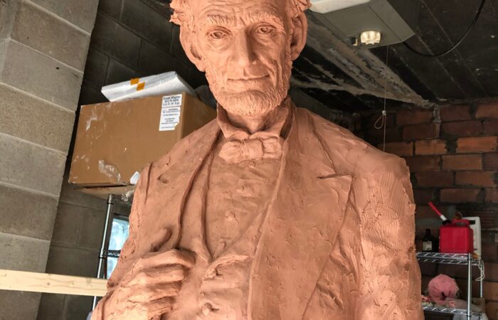 Abe Lincoln In Clay